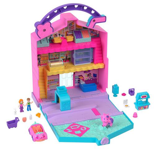 Polly Pocket Strawberry Milk Grocery Store