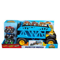Hot Wheels Monster Trucks Monster Mover+3 Trucks