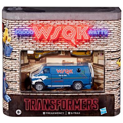 Transformers Stranger Things Freakwency and 8-Trax