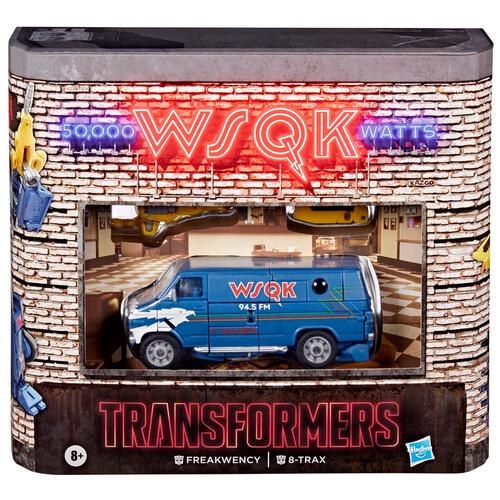 Transformers Stranger Things Freakwency and 8-Trax