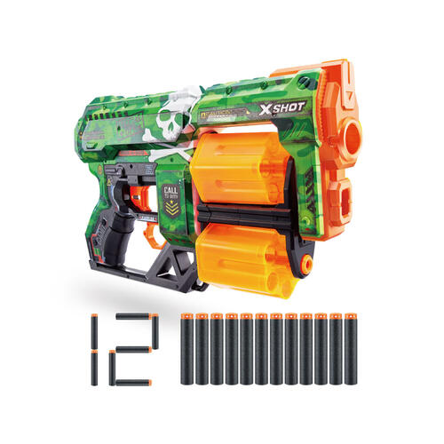X- Shot Skins-Dread (12 darts) Color - Assorted