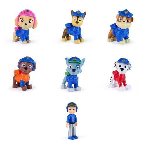 Paw Patrol Search & Rescue Team Figure Pack with 7 Collectible Figures