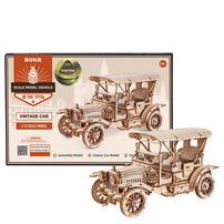 Robotime Rokr Vintage Car 3D Wooden Puzzle