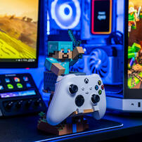 Minecraft Diamond Steve Cable Guy R.E.S.T Phone / Controller Stand