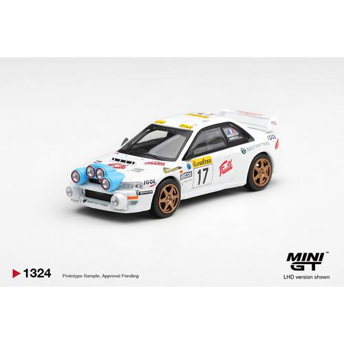 (Pre-Order) Mini GT Subaru Impreza WRC98 #17 1999 Rally Monte-Carlo (Expected December 2026)