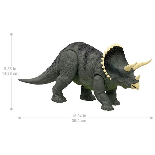Jurassic World Reimagined Real Feel Triceratops