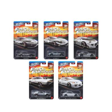 Hot Wheels HNR88 Silver Series Fast & Furious Set of 10 (Dash Q)