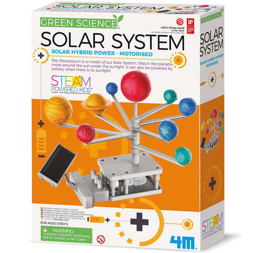 4M Hybrid Solar Engineering / Motorised Solar System Planetarium - Assorted (1 Pc)