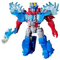Transformers Cyberworld Optimus Prime & Autobot Mirage High Seas Heroes Energon Surge