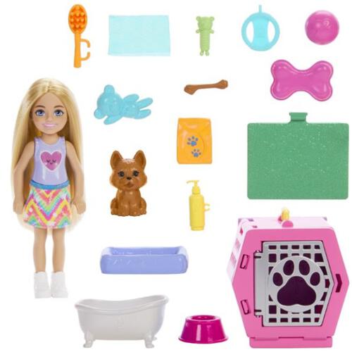 Barbie Chelsea Puppy Carrier Playset