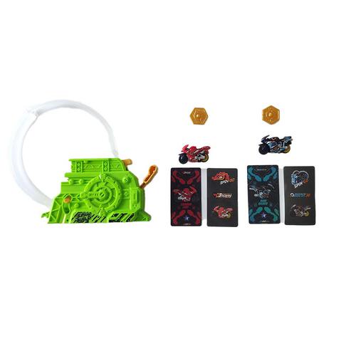 Spin N Build Moto And Launcher Set - Assorted