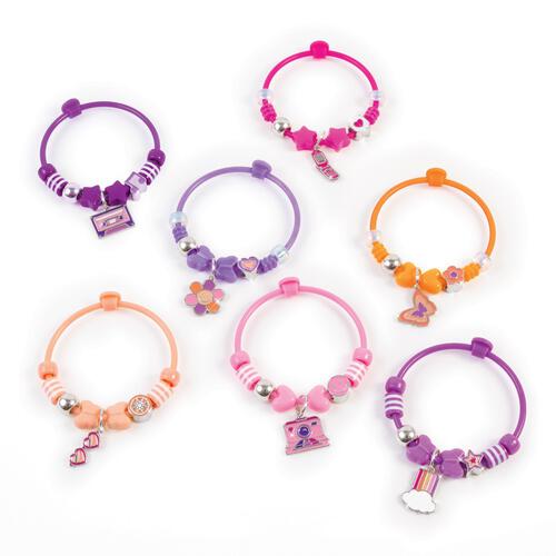 Make It Real DIY Fashion Beaded Bangle Bracelets Kit