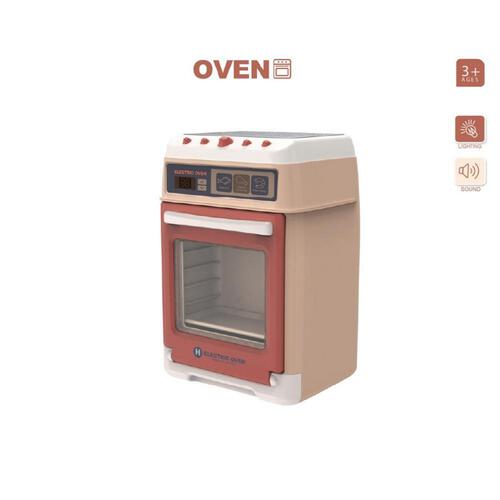 My Little Home Electric Oven with Accessories - Light and Sound (Beige)