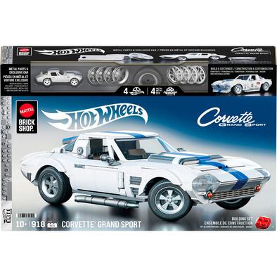 Mattel Brick Shop Hot Wheels Elite Series Corvette
