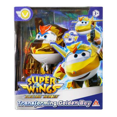 Super Wings 5' Transforming Golden Boy