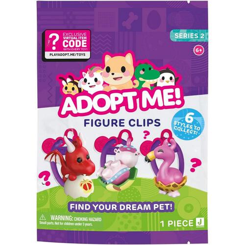 Adopt Me 3-Inch Surprise Figure Clips