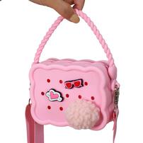 playpop Rosy Pink Mini Silicone Bag