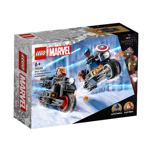 LEGO Super Heroes Black Widow & Captain America Motorcycles 76260
