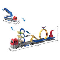 playpop Mega Loop Toy Car Track Set