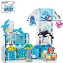 Picasso Tiles 52pcs Aquarium Set Marine Animal Set