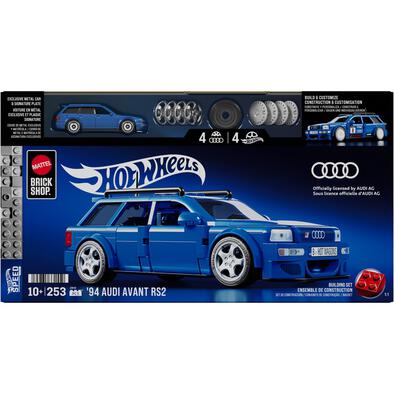 Mattel Brick Shop Hot Wheels Racer Audi