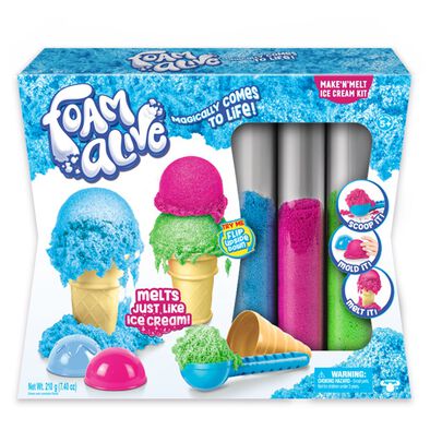 Foam Alive Make N Melt Ice Cream Kit   