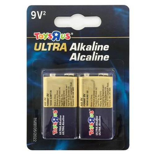 Ultra Alkaline 9V 2's