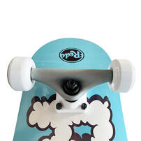 ReDo Stoked Popsicle Skateboard Cloud Font 28 Inches