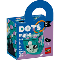 LEGO Dots Bag Tag Narwhal 41928
