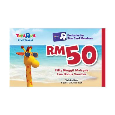 Fun Bonus RM 50 Voucher