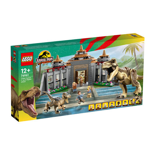 LEGO Jurassic World Visitor Center: rex Raptor Attack 76961