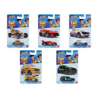 Hot Wheels GDG83 Silver Series Entertainment Bundle of 5 (Dash M)