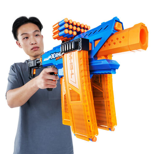 X-Shot Insanity Series 1 Motorised Clip Blaster (72Darts)