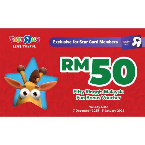 Fun Bonus RM 50 Voucher