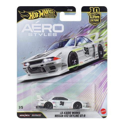 Hot Wheels FPY86 Car Culture Dash U Set of 10 (AERO Styles )