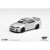 (Pre-Order) Mini GT Nissan NISMO R34GT-R Z-tune Z-Tune Silver (Expected January 2027)