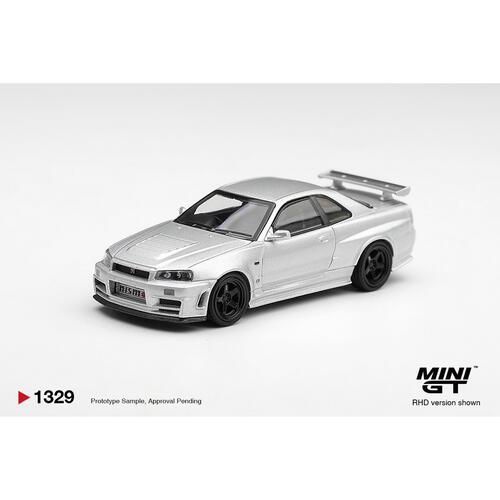 (Pre-Order) Mini GT Nissan NISMO R34GT-R Z-tune Z-Tune Silver (Expected January 2027)