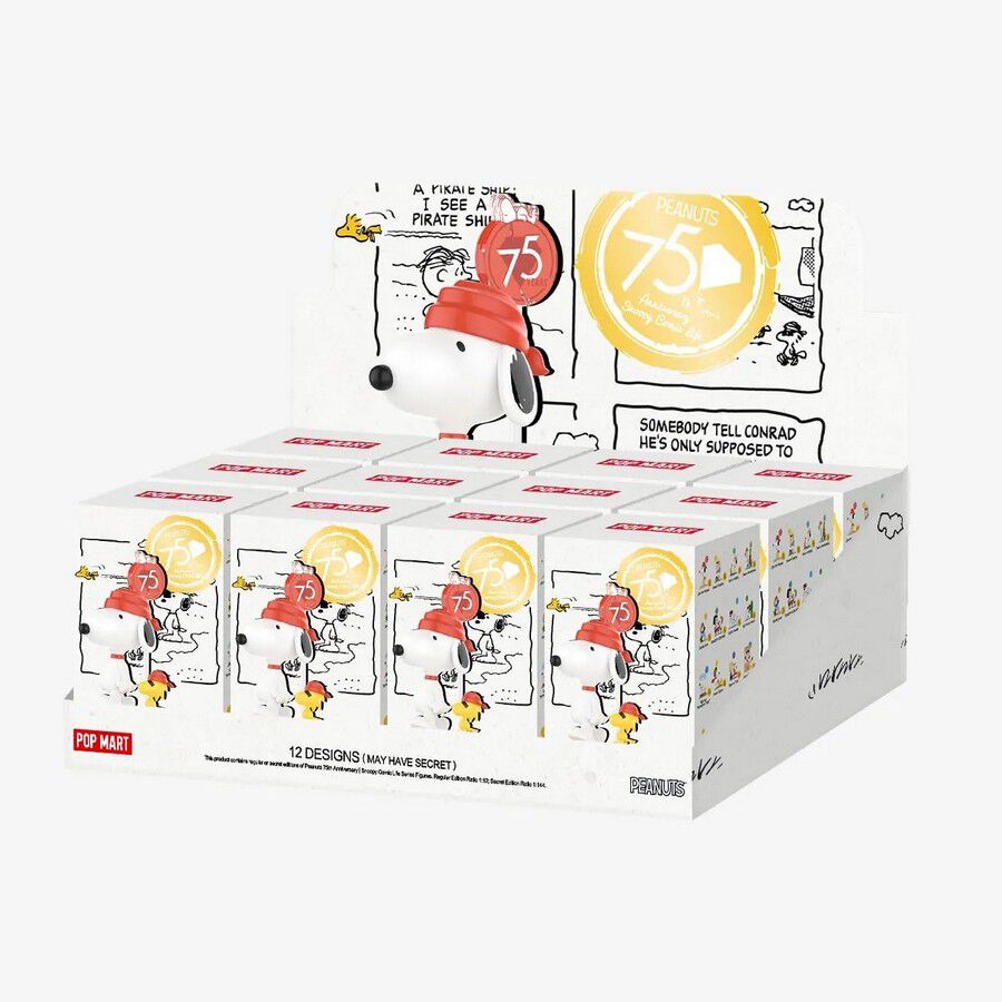 Pop Mart Peanuts 75th Anniversary Snoopy Comic Life Blind Box