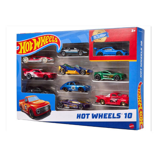 Hot Wheels 10 Car Pack - Assorted
