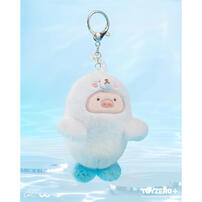 Lulu The Piggy Ocean Series Baby Seal Plush Keychain