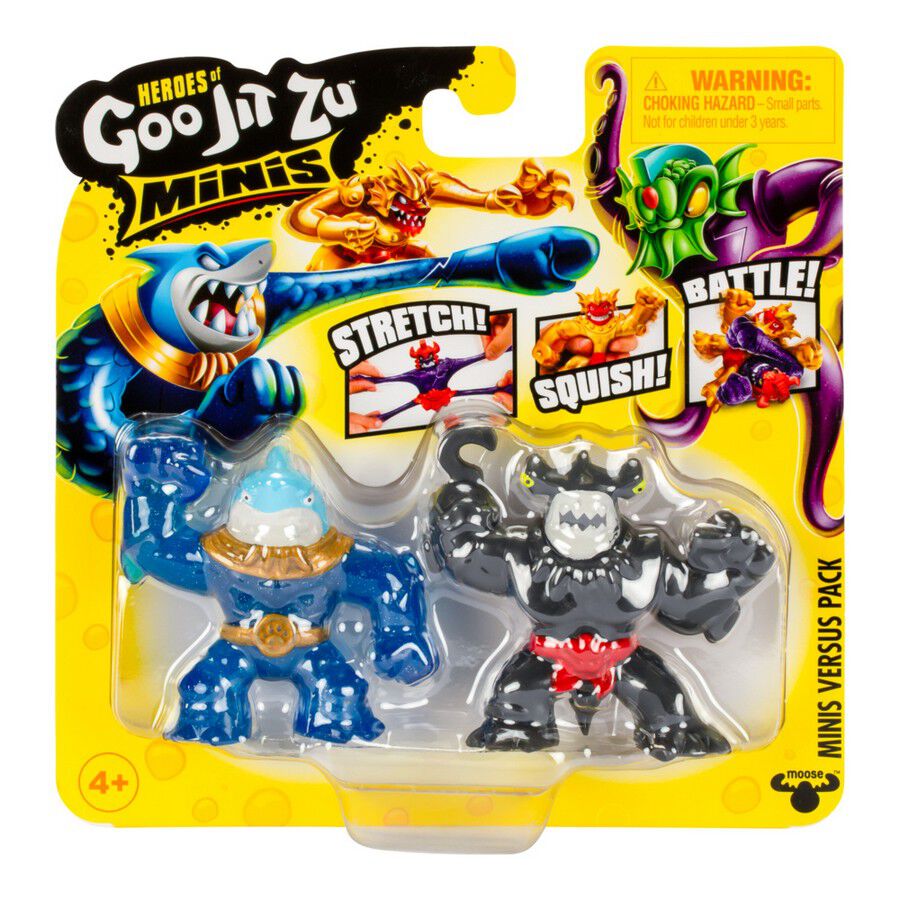 Goo Jit Zu S11 Minis Versus Pack - Assorted | Toys
