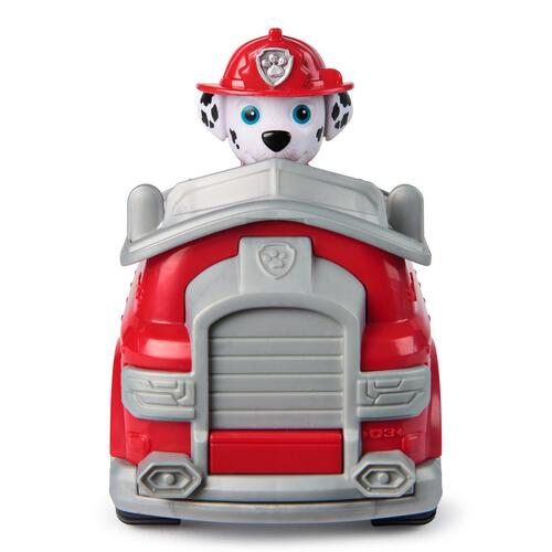 Paw Patrol Basic Vehicle - Marshall's Fire Truck with Figure