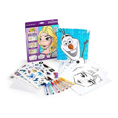 Crayola Pops 3D Coloring Activity Set Frozen