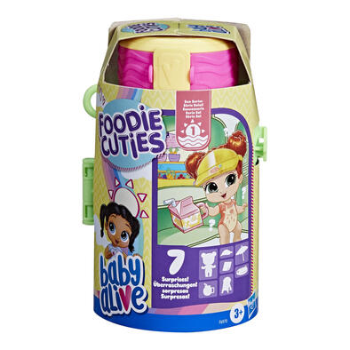 Baby Alive Foodie Cuties, Bottle, Sun Series 1