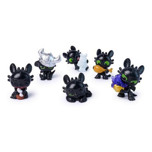 How to Train Your Dragon Mini Collectible Personality Toothless 1-Pack Assorted