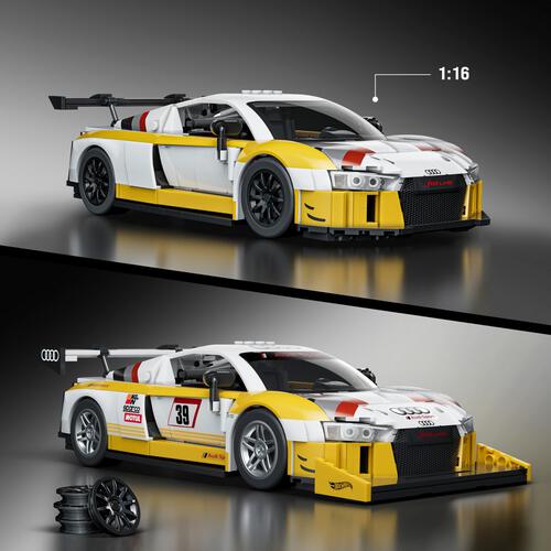 Mattel Brick Shop Hot Wheels Elite Series Audi R8
