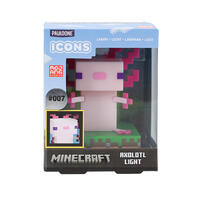 Paladone Icons Minecraft Axolotl Light
