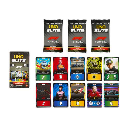 Uno Elite F1 2026 - Booster Pack
