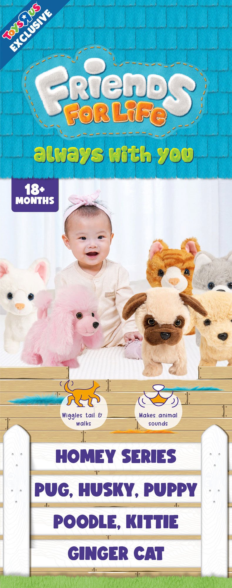 Friends For Life Homey Ginger Cat Soft Toy 19cm | Toys