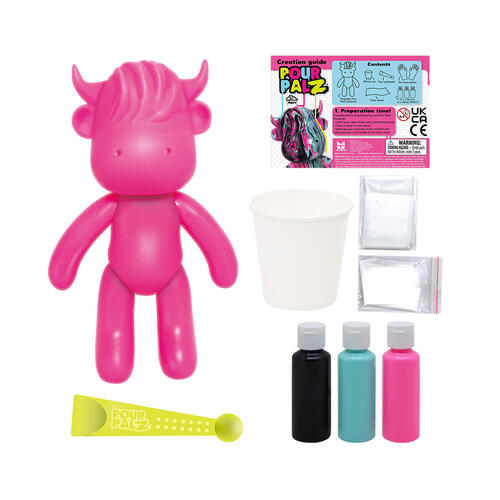 Pour PalZ Large Neon Paint Character - Assorted (1 Pc)